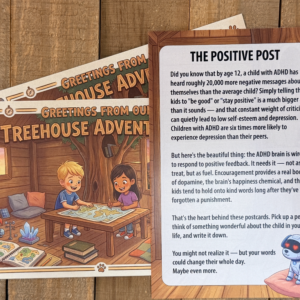 The Positive Post (postcards) - pack of 12
